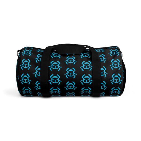 Turquoise Scarab Duffel Bag