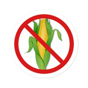 No Corn Sticker