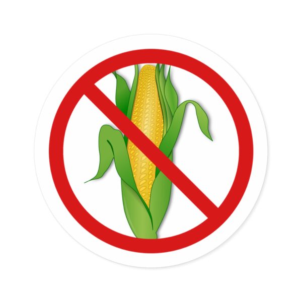 No Corn Sticker