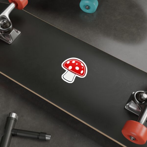 Red Mushroom Sticker - Image 3