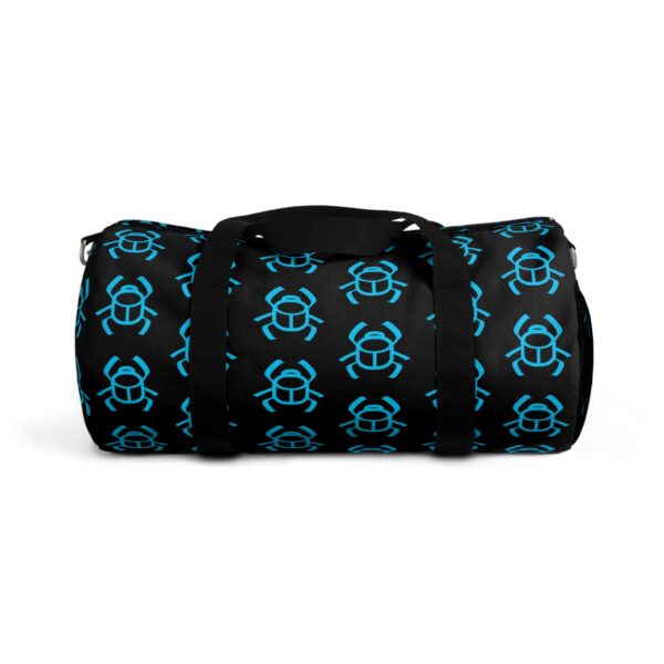 Turquoise Scarab Duffel Bag