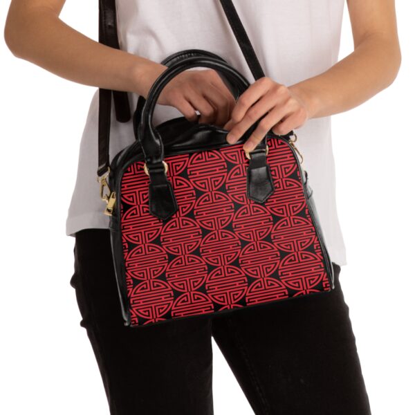 Blessings and Happiness Shoulder Handbag - Image 4