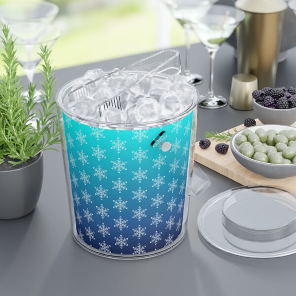 Ice Bucket with Tongs - Image 2