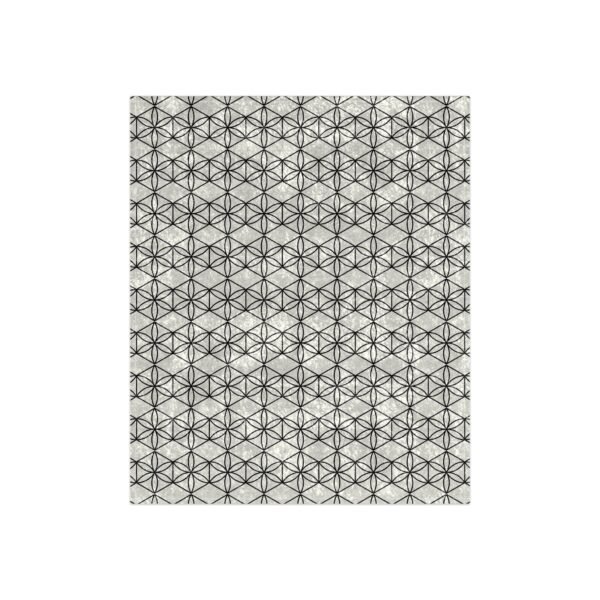 Crushed Velvet Pattern Blanket - Image 4