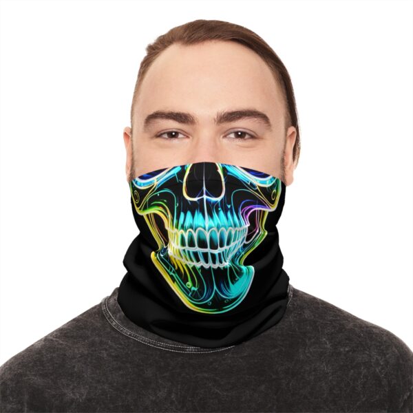 Neon Skull Neck Gaiter - Image 6