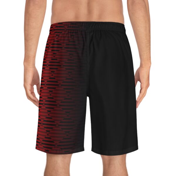 Black and Red Board Shorts - Image 2