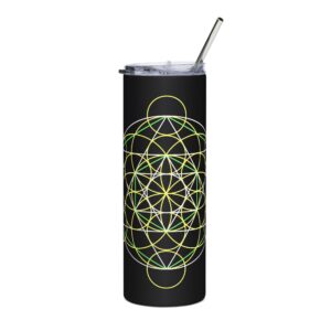 Mandala Skinny Tumbler