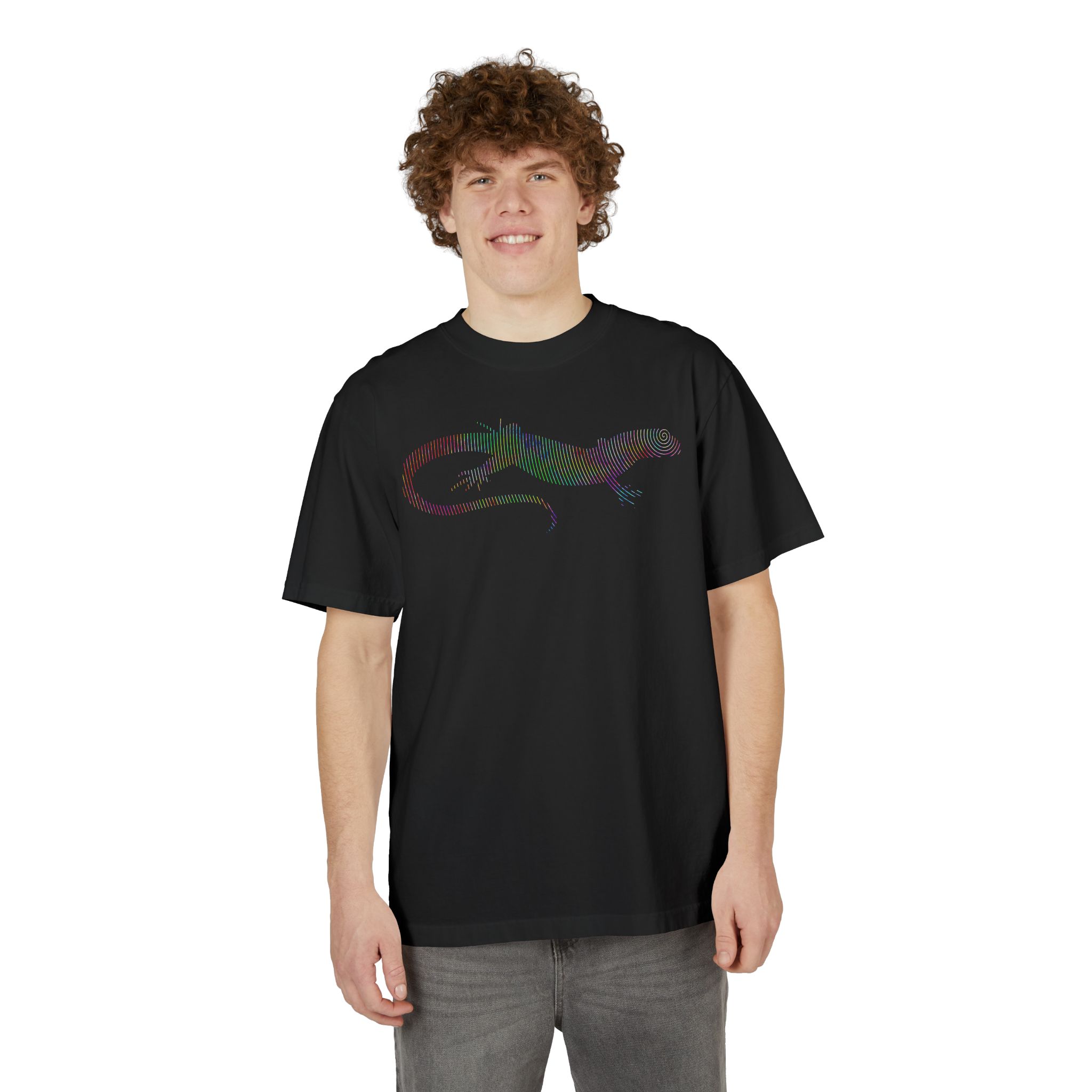 Swirley Lizard Tee - Image 3