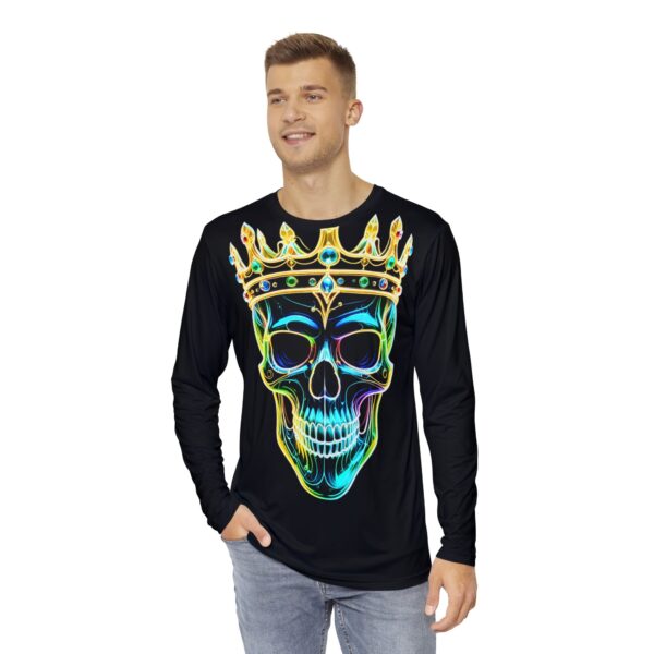Neon Skull Long Sleeve Tee