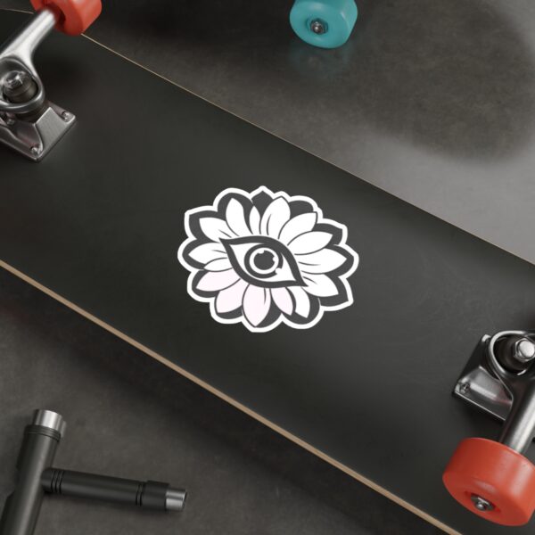 Eye in Flower Die-Cut Sticker - Image 7