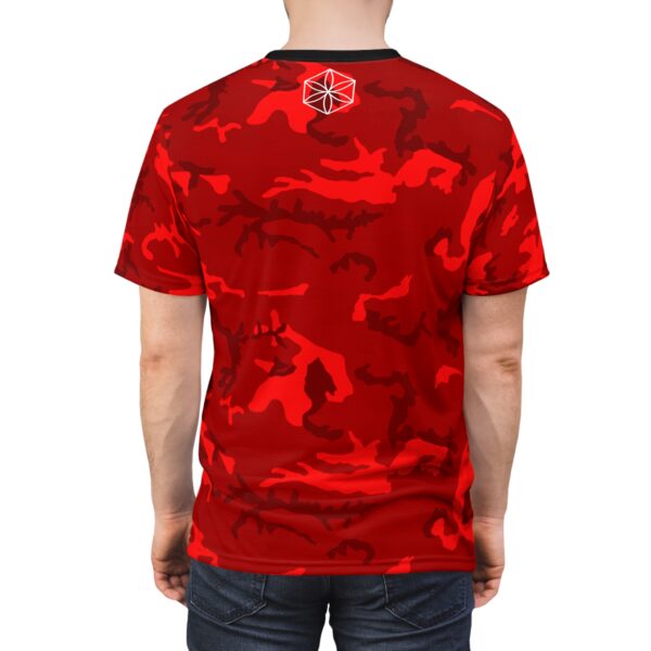 White Dragon Red Camo Tee - Image 4