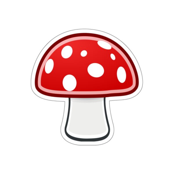 Red Mushroom Sticker - Image 5
