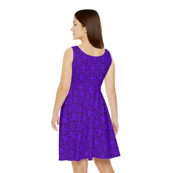 Royal Purple Skater Dress - Image 2