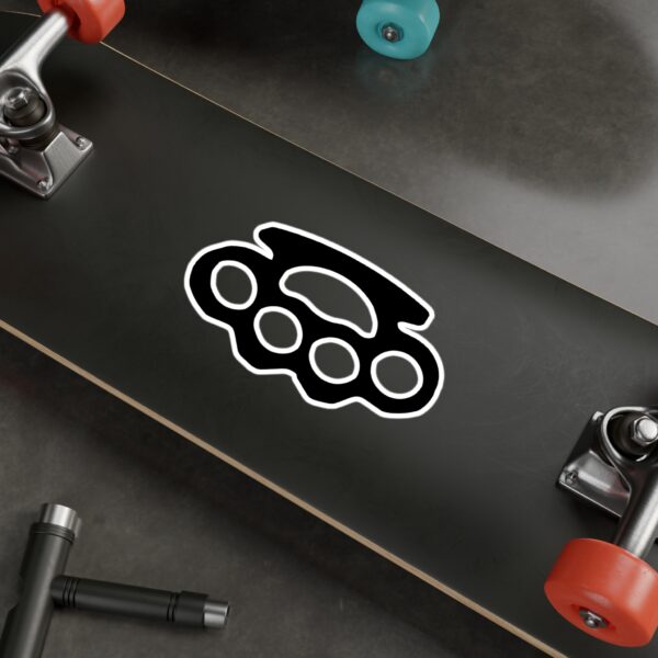 Brass Knuckles Vinyl Decal - Image 9