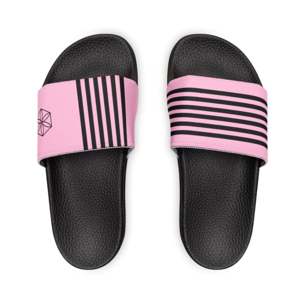 Lady's Striped Sandals - Image 4