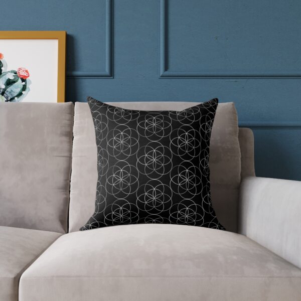 7 Circles Square Pillow 0 - Image 4