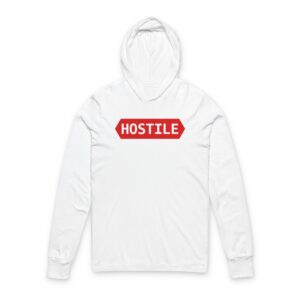 HOSTILE Long Sleeve Hooded Tee