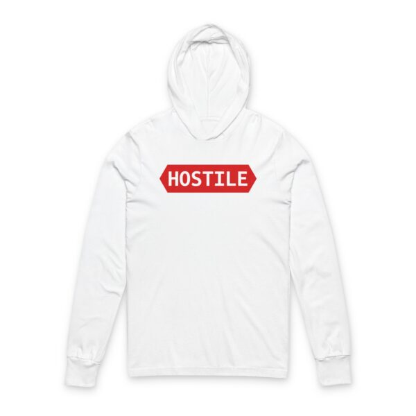 HOSTILE Long Sleeve Hooded Tee