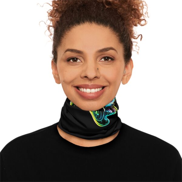 Neon Skull Neck Gaiter - Image 5