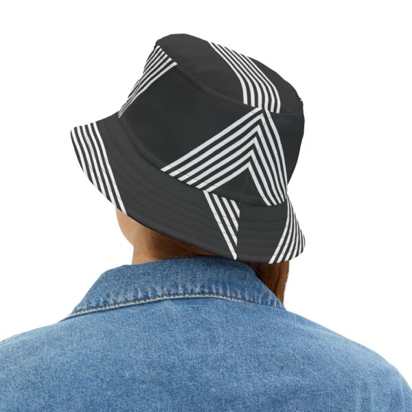 White Line Bucket Hat - Image 5
