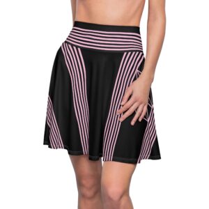 Striped Skater Skirt