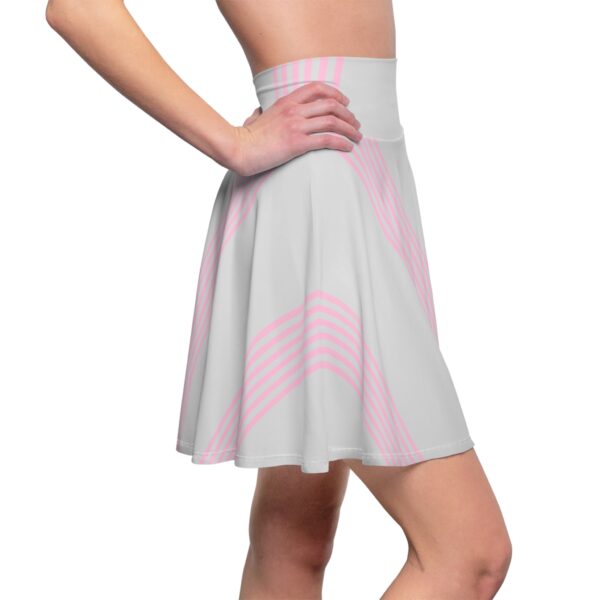 Lady's Striped Skater Skirt - Image 3