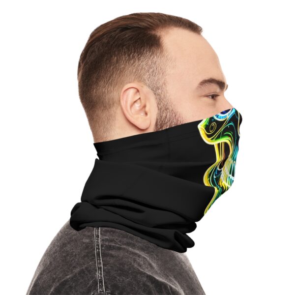 Neon Skull Neck Gaiter - Image 8