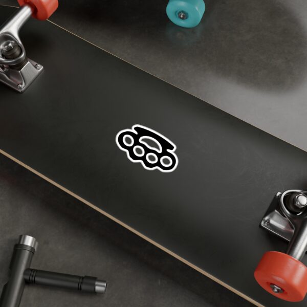 Brass Knuckles Vinyl Decal - Image 3