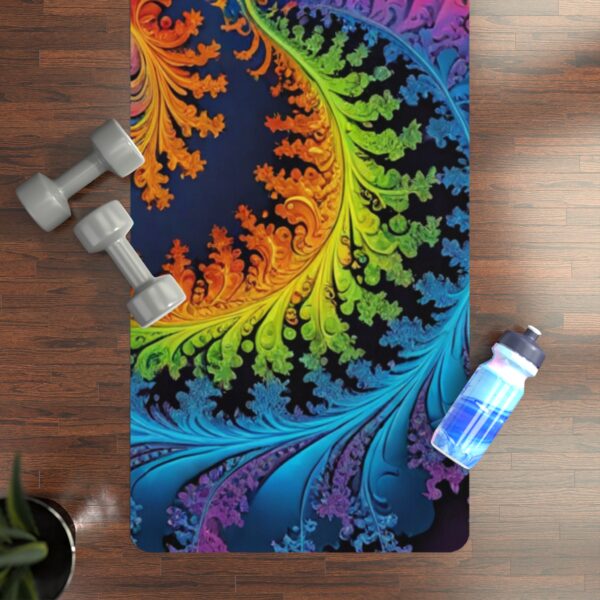 Spectrum Rubber Yoga Mat - Image 4