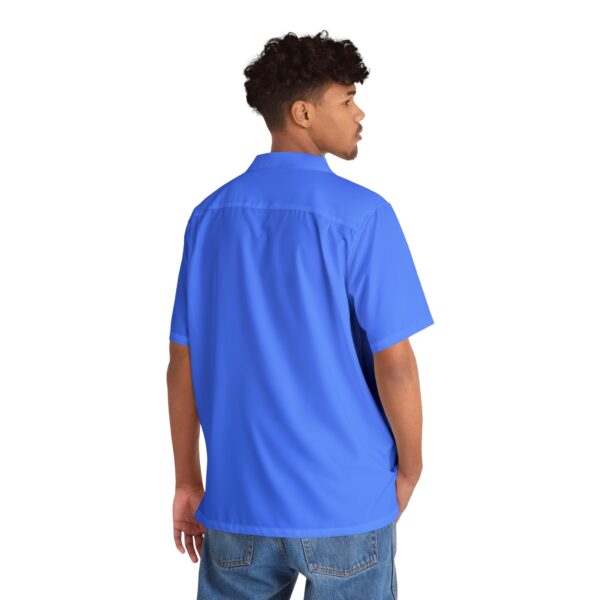 Slick Blue Dress Shirt - Image 2