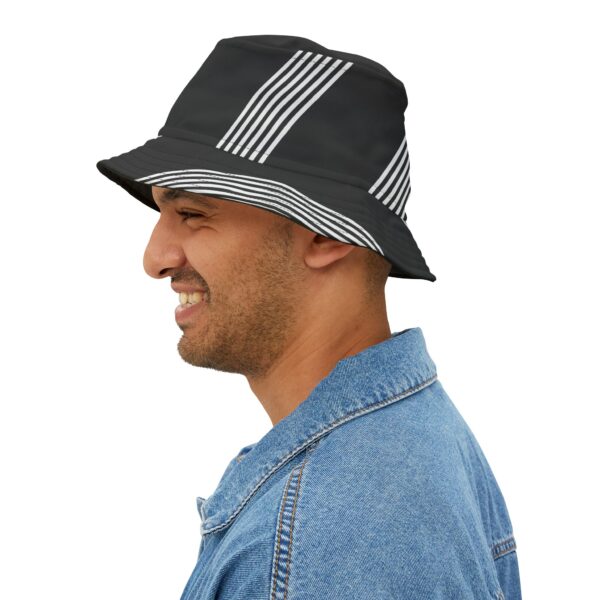 White Line Bucket Hat - Image 3