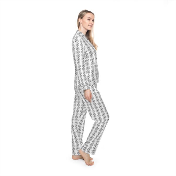 6LL Lady's Satin Pajamas - Image 3