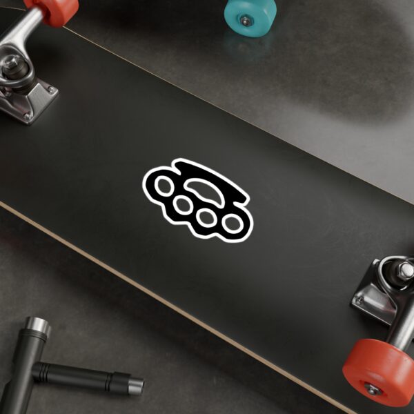 Brass Knuckles Vinyl Decal - Image 6