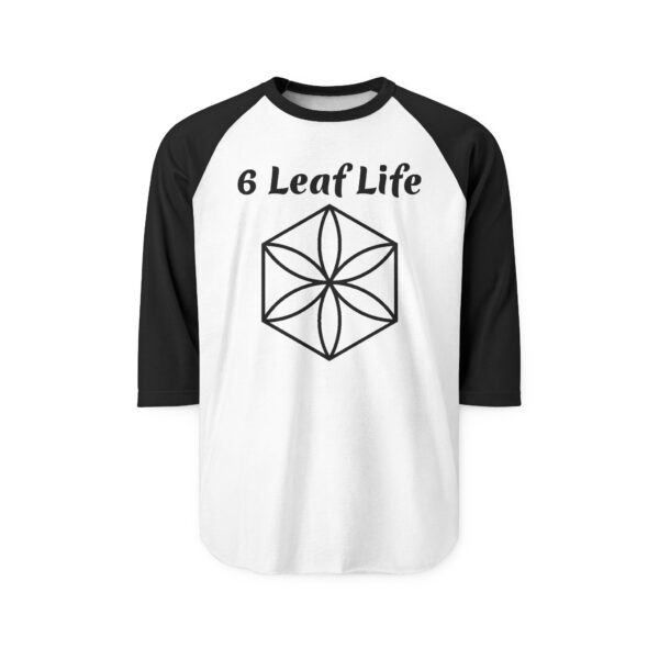 6LL Three-Quarter Sleeve Raglan Tee - Image 3