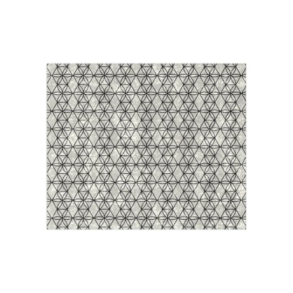 Crushed Velvet Pattern Blanket - Image 5