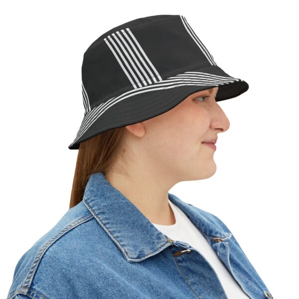 White Line Bucket Hat - Image 6