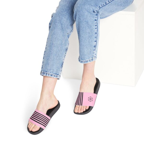 Lady's Striped Sandals - Image 2
