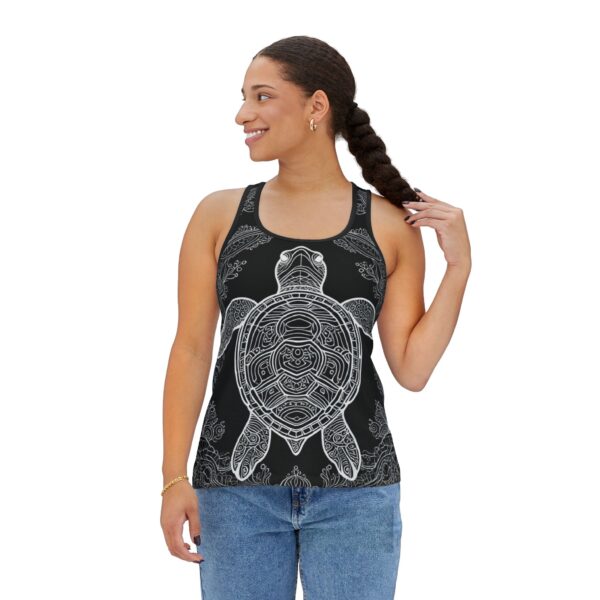 Lady's Sea Turtle Tank Top - Image 4