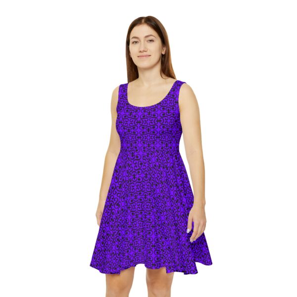 Royal Purple Skater Dress